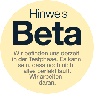 Hinweis Beta